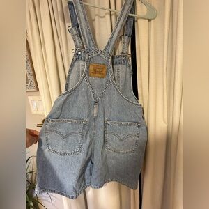 Levi Light Blue Denim Overalls